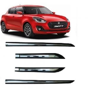 Door Side Beading For New Swift - Silver & Black